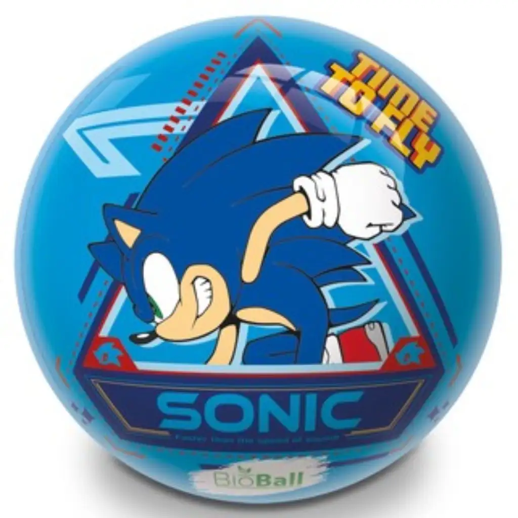 Sonic a sündisznó Bio Ball gumilabda 14cm-es - Mondo Toys kép 1