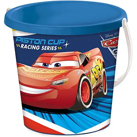 Verdák Villám McQueen vödör többféle változatban 17cm - Mondo toys kép 2