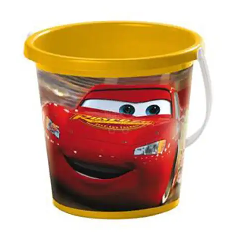 Verdák Villám McQueen vödör többféle változatban 17cm - Mondo toys kép 1
