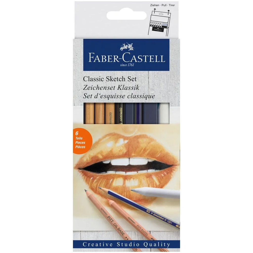 Faber-Castell: Monochrome vázlatceruza szett 8db-os kép 1