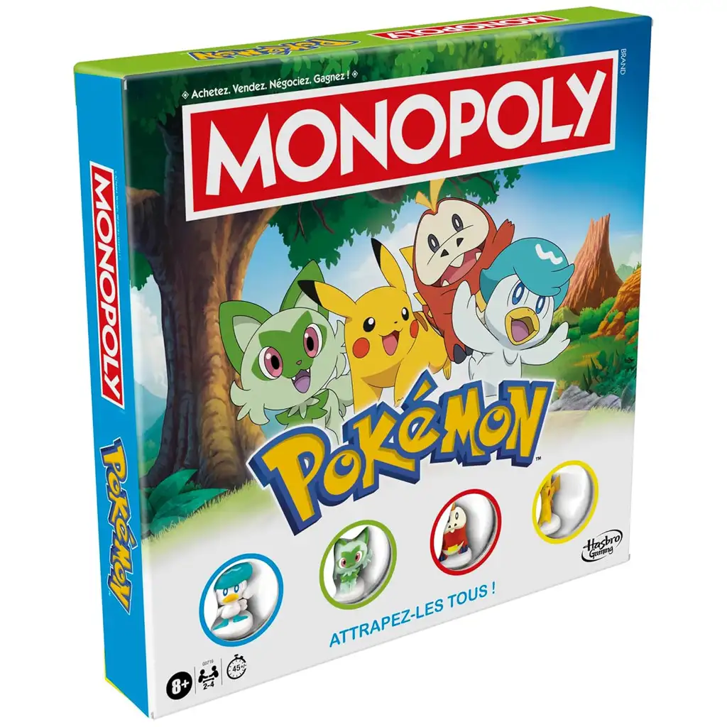 Monopoly Pokemon társasjáték - Hasbro kép 1