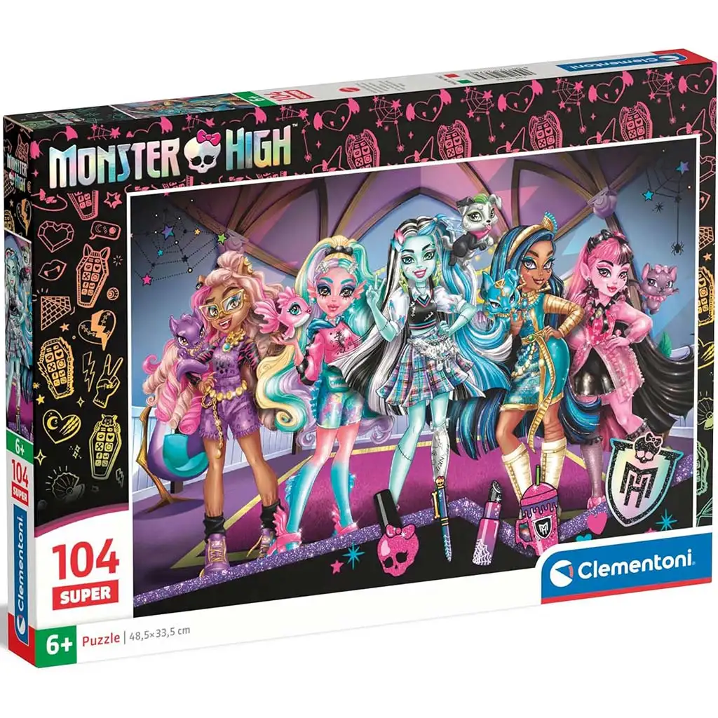 Monster High 104db-os super puzzle - Clementoni kép 1