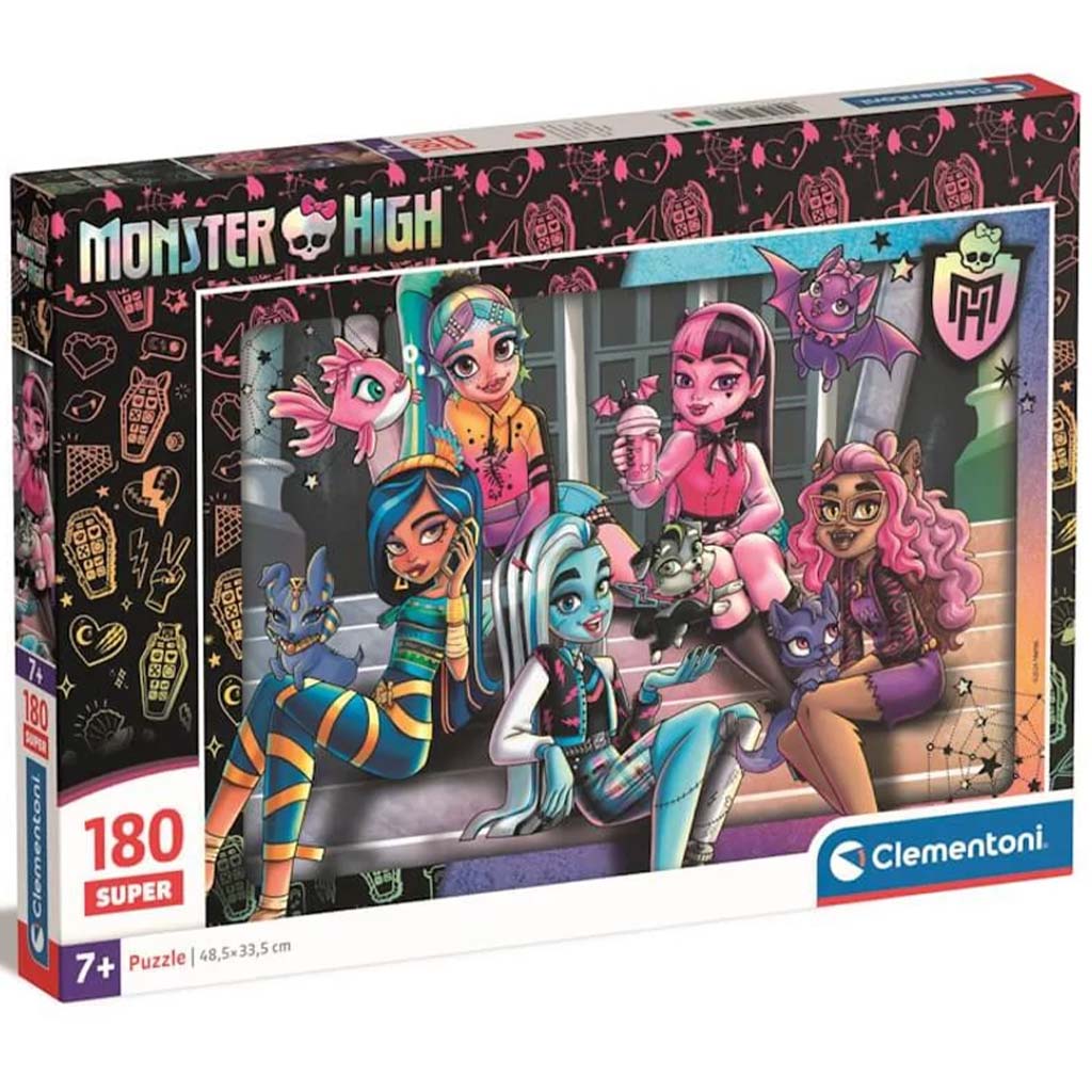Monster High 180db-os super puzzle - Clementoni kép 1