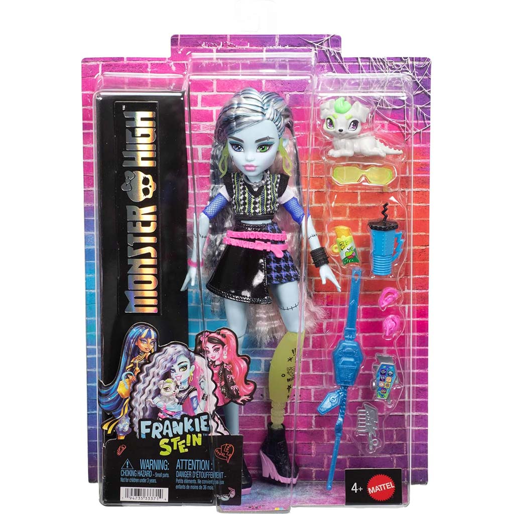 Monster High Frankie Stein baba kiegészítőkkel - Mattel kép 1