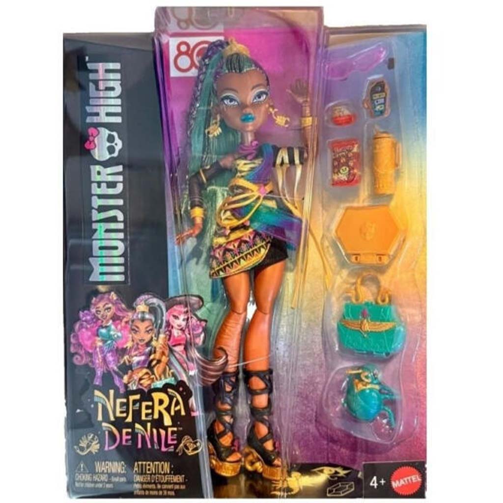 Monster High Nefera De Nile baba kiegészítőkkel - Mattel kép 1