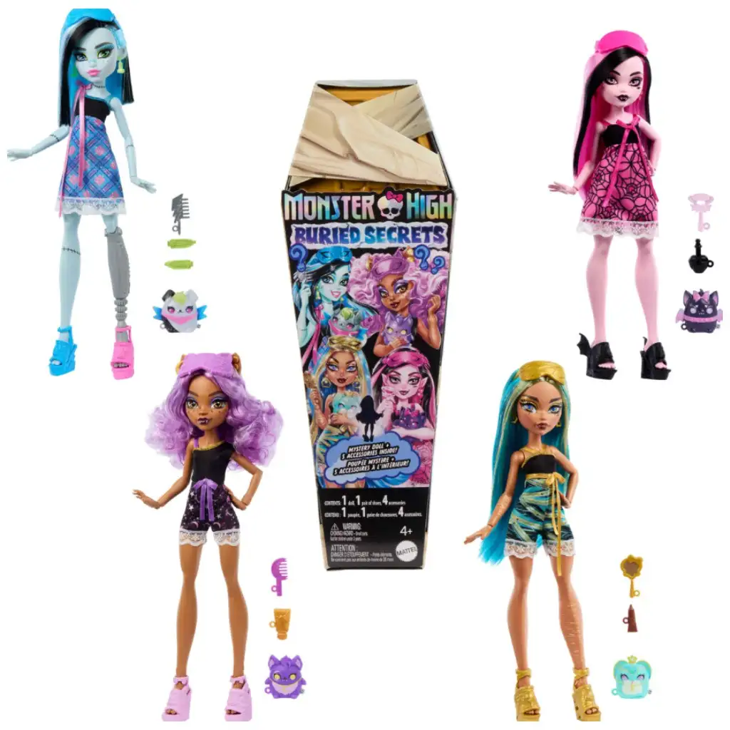 Monster High: Misztikus meglepetés baba - Mattel kép 1