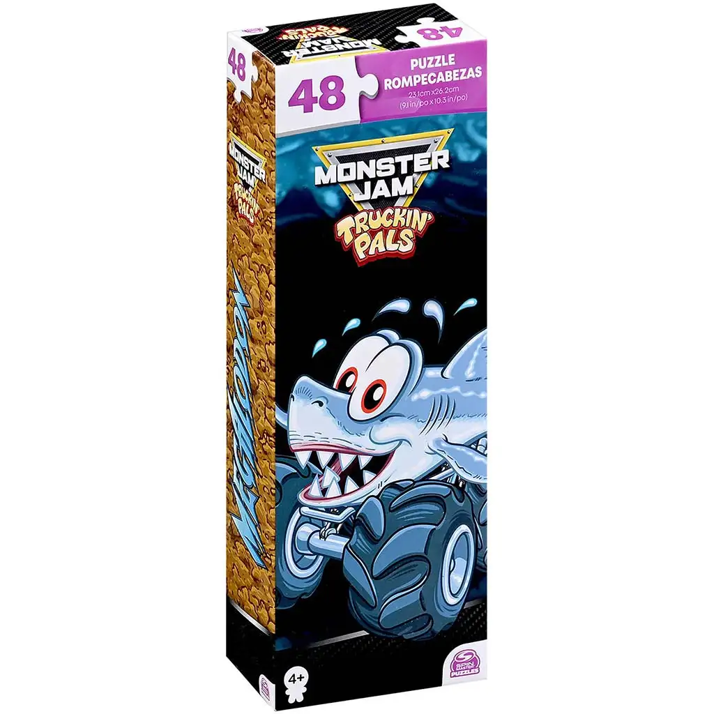 Monster Jam Trucklin Pals 48db-os puzzle - Spin Master kép 1