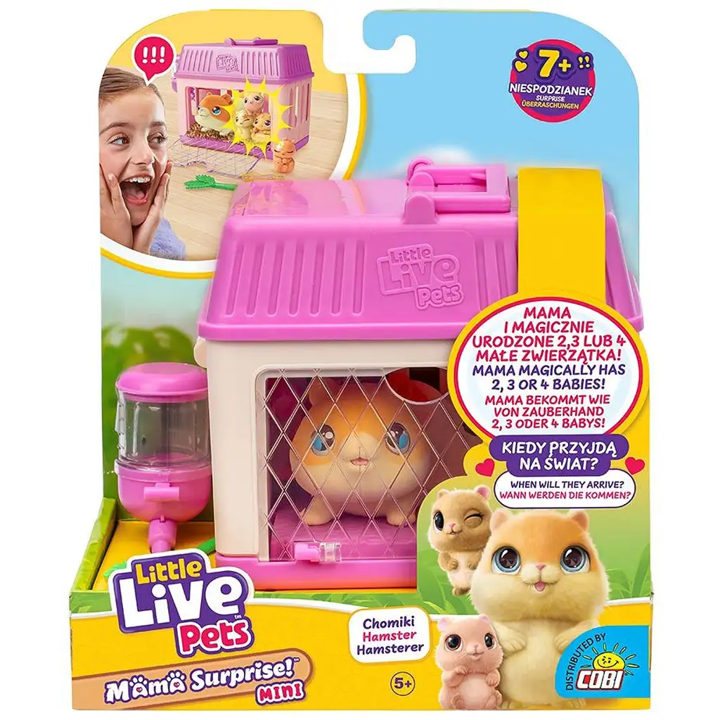 Little Live Pets: Hörcsög mama és kicsinyei kép 1