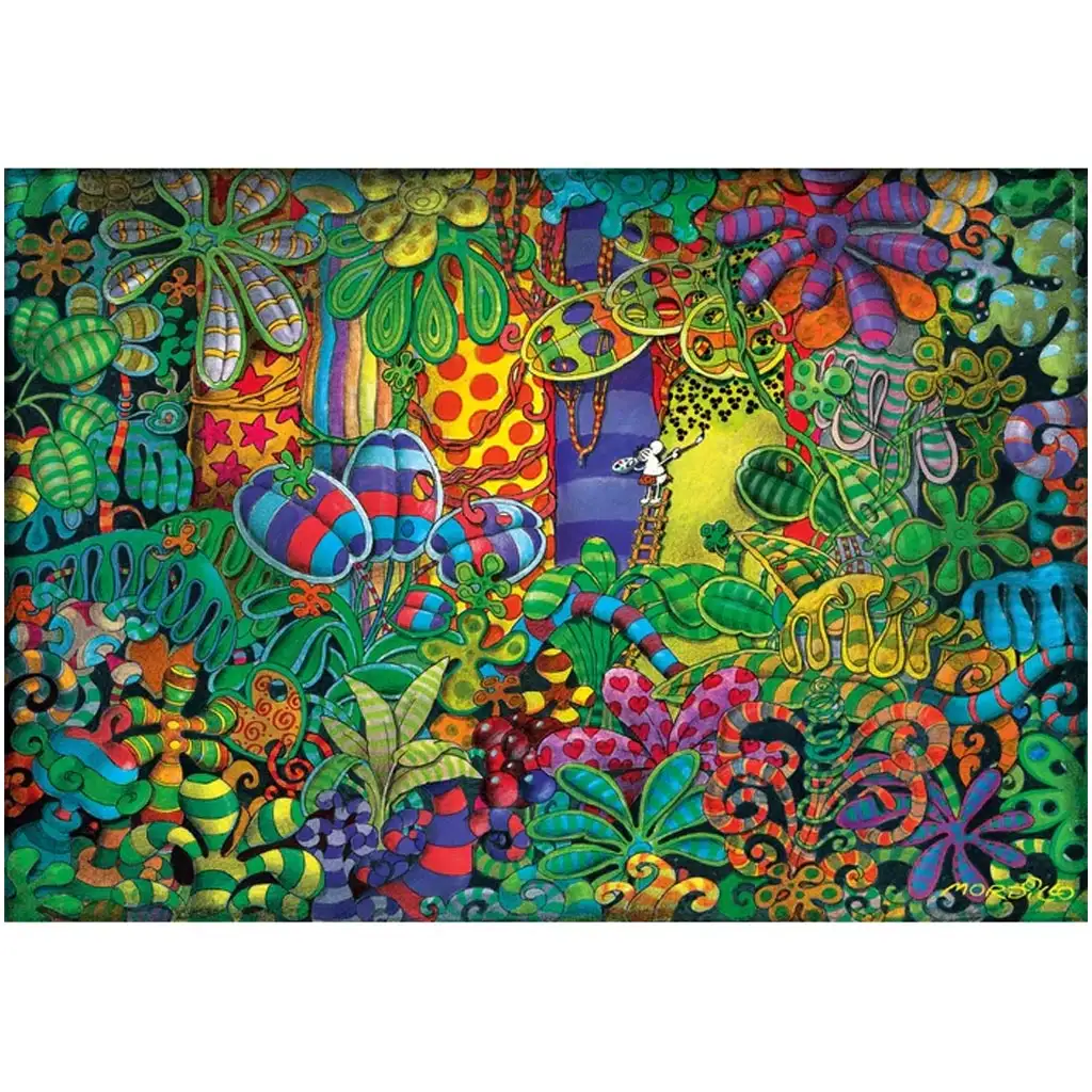 Mordillo A festő 1500db-os compact puzzle - Clementoni kép 2
