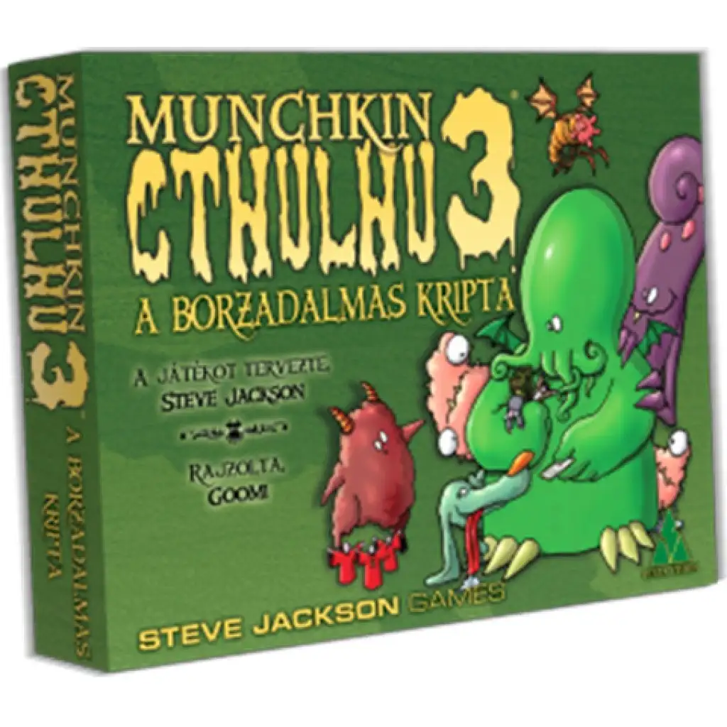 Munchkin Cthulhu 3 - A borzadalmas kripta társasjáték kiegészítő kép 1