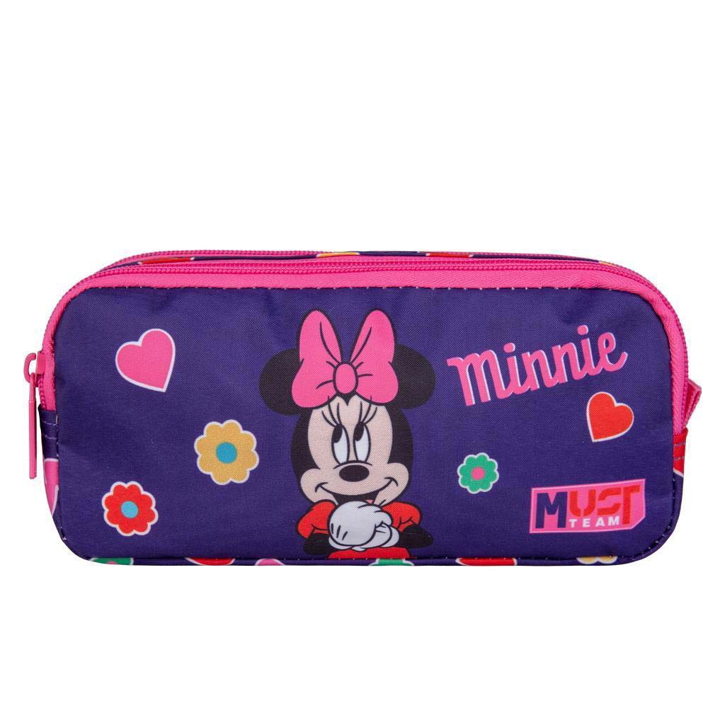Luna: Must Team Cuki Minnie egér 2 szintes henger alakú tolltartó 21x6x9cm kép 1