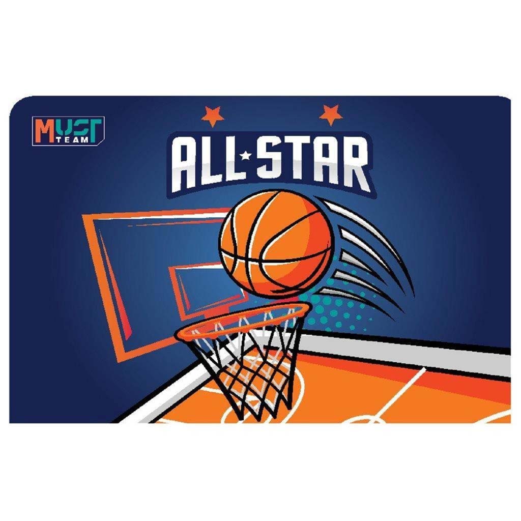 Luna: Must Team Kosárlabda mintás asztali könyöklő 43x29cm kép 1