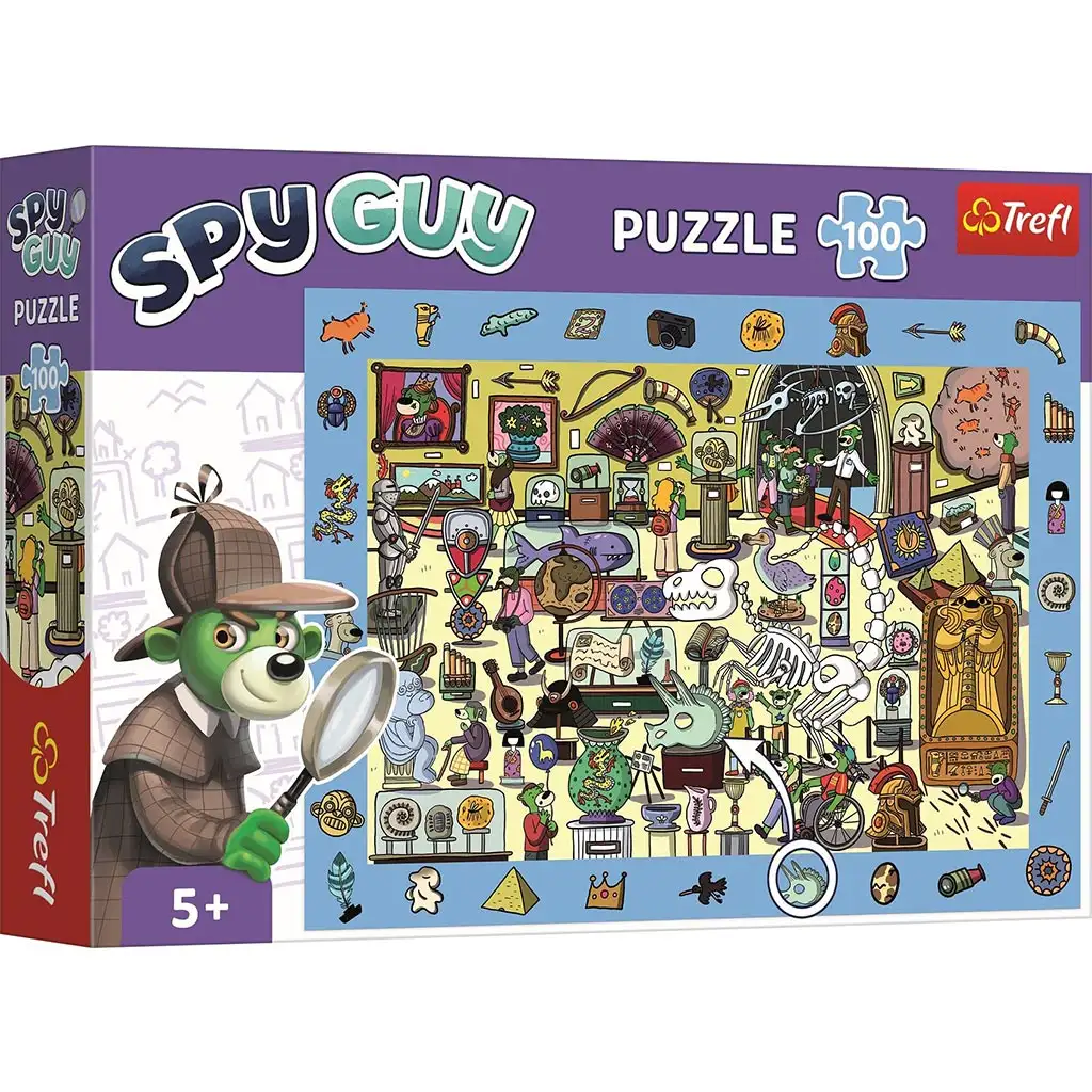 Spy Guy 100db-os puzzle Múzeum - Trefl kép 1