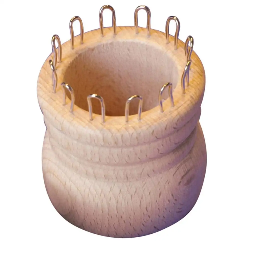 PlayBox: Nagy méretű fa kötőorsó 65x60mm kép 1