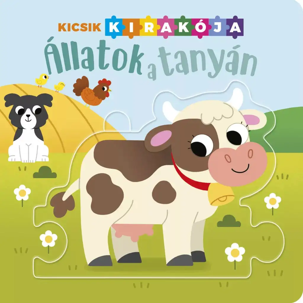 Kicsik kirakója 3. - Állatok a tanyán kirakós könyv kép 1