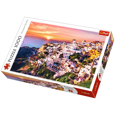 Santorini naplemente 1000 db-os puzzle - Trefl kép 1