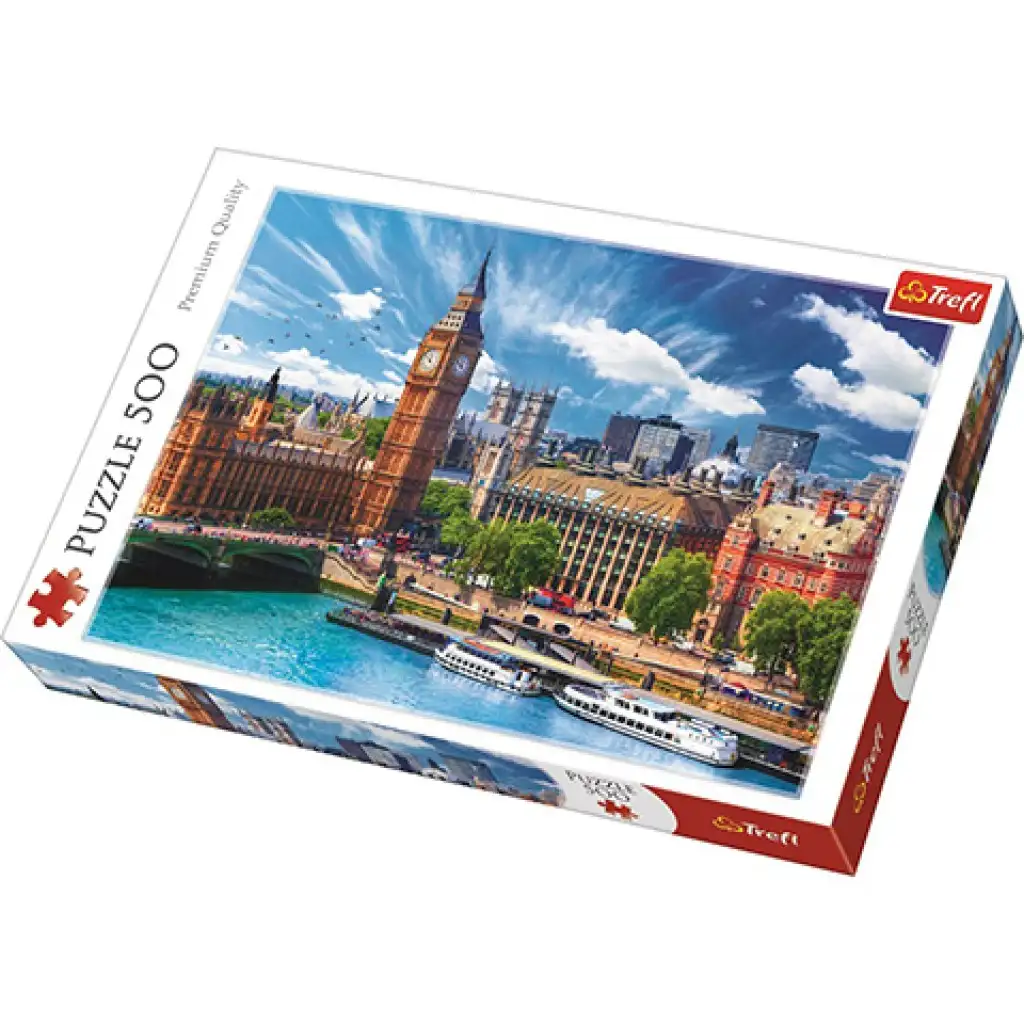 Napos London 500 db-os puzzle - Trefl kép 1