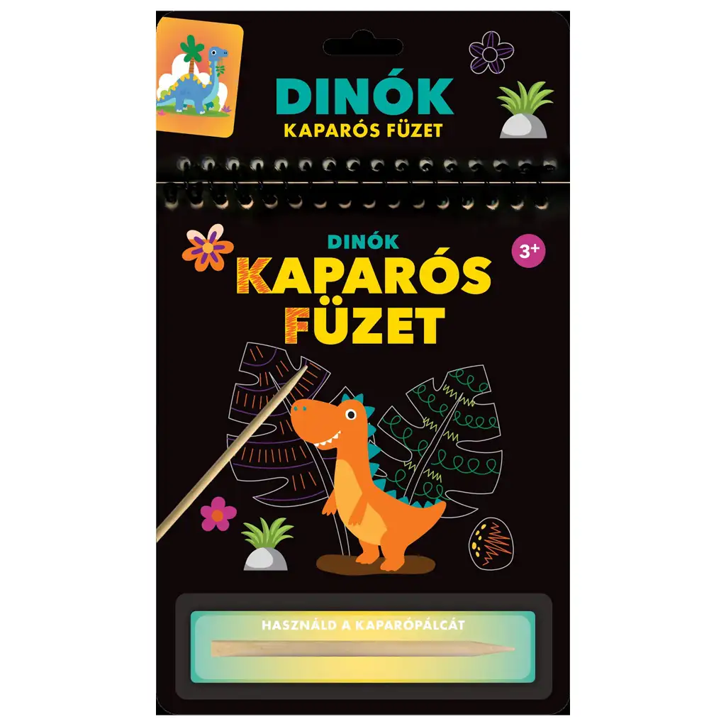 Kaparós foglalkoztató füzet - Dinók kép 1