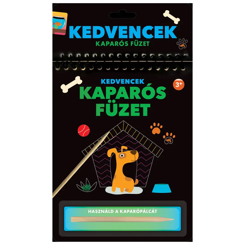 Kaparós foglalkoztató füzet - Kedvencek kép 1