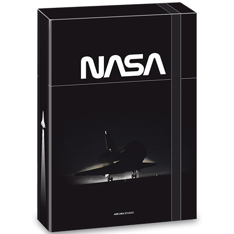Ars Una: NASA fekete gumis füzetbox A/4-es kép 1