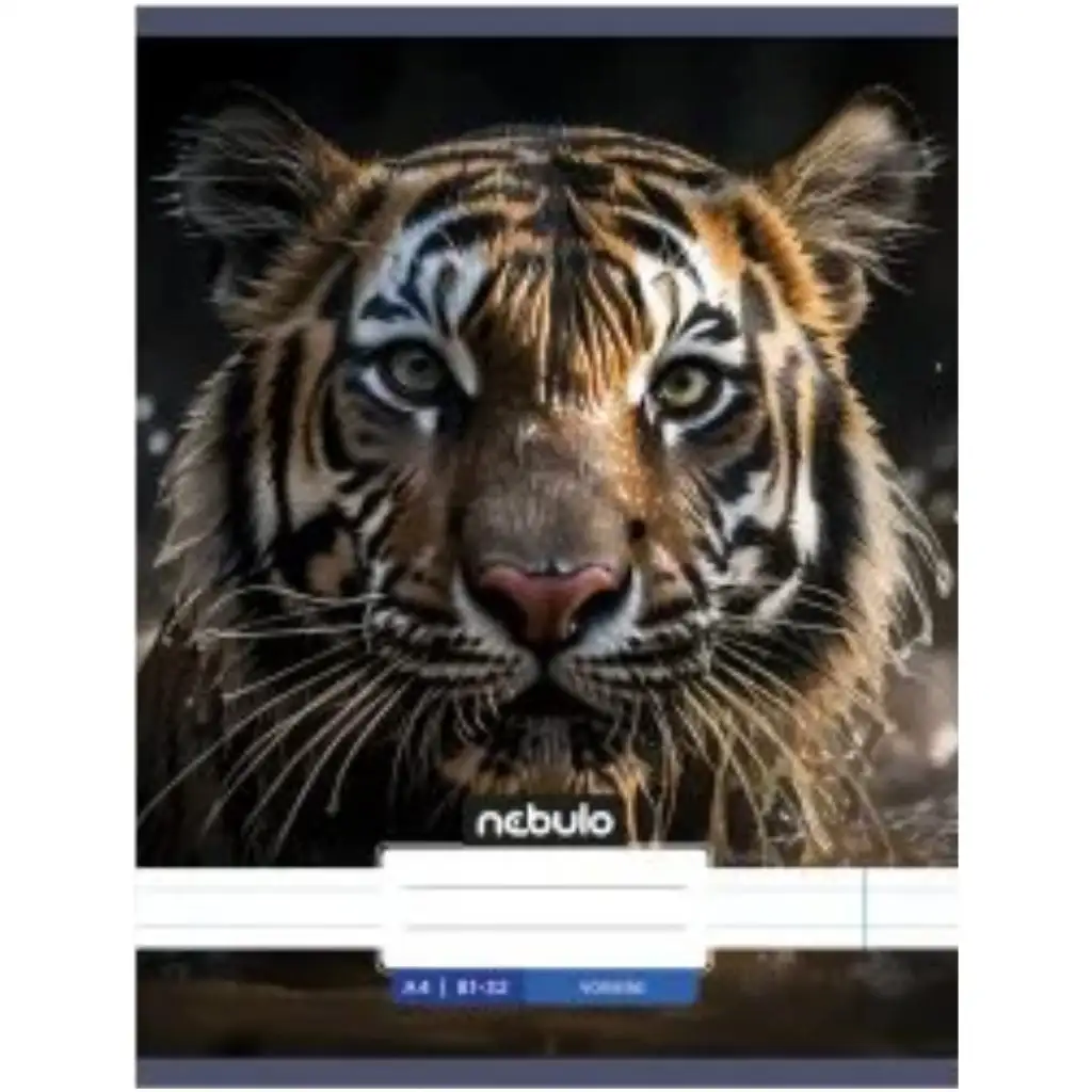 Nebulo: Tigris sima füzet A4 80-32 kép 1