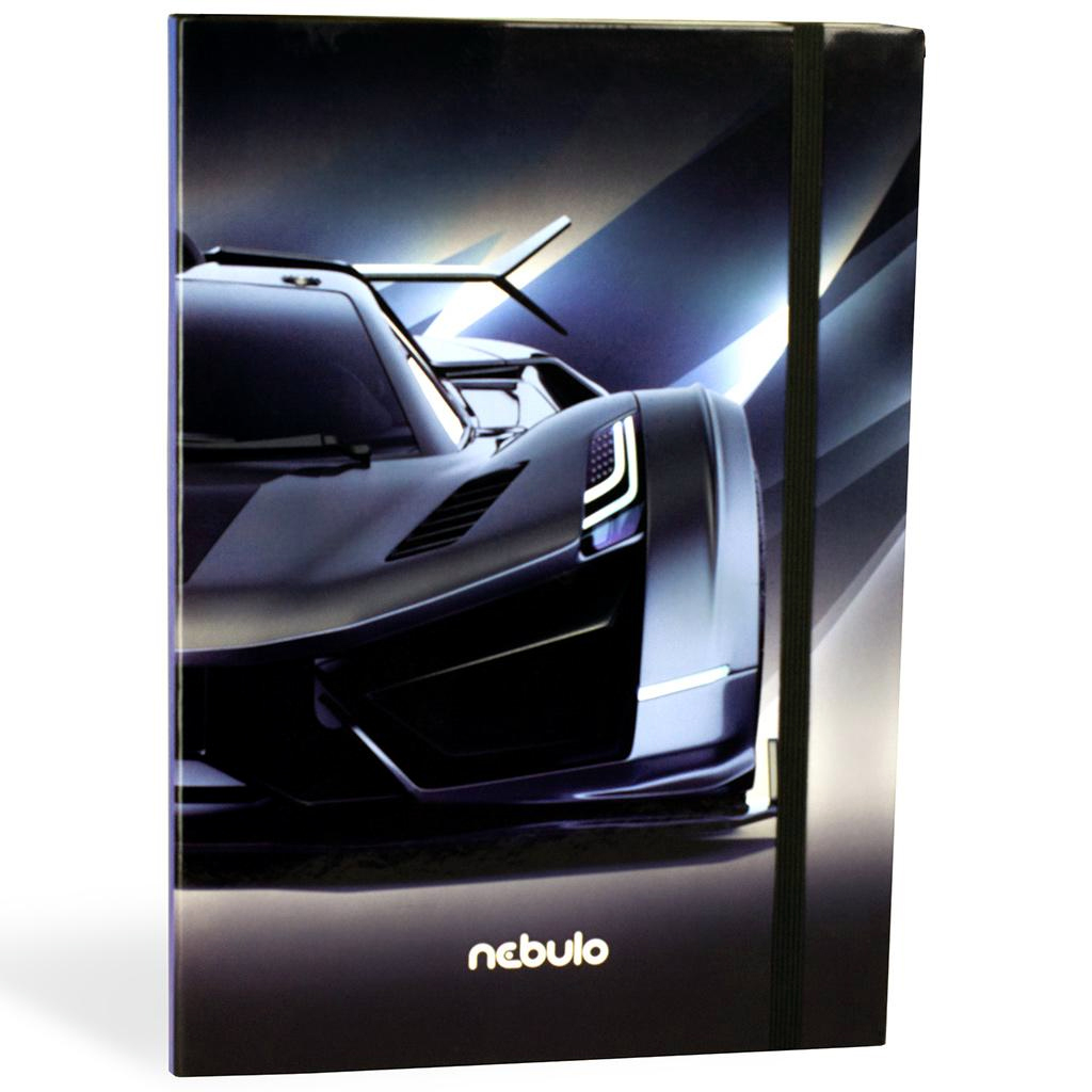 Nebulo: Füzetbox A/4-es méretben sportautó kép 1