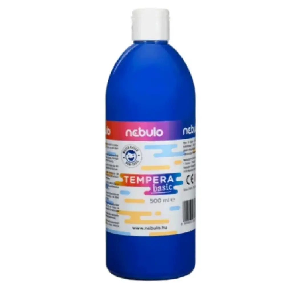 Nebulo: Kék folyékony 500ml-es tempera palackban kép 1