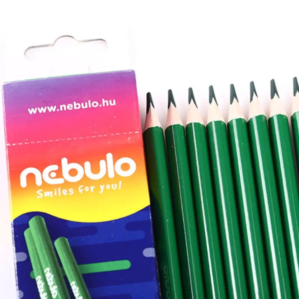 Nebulo: zöld színű ceruza 1db kép 1