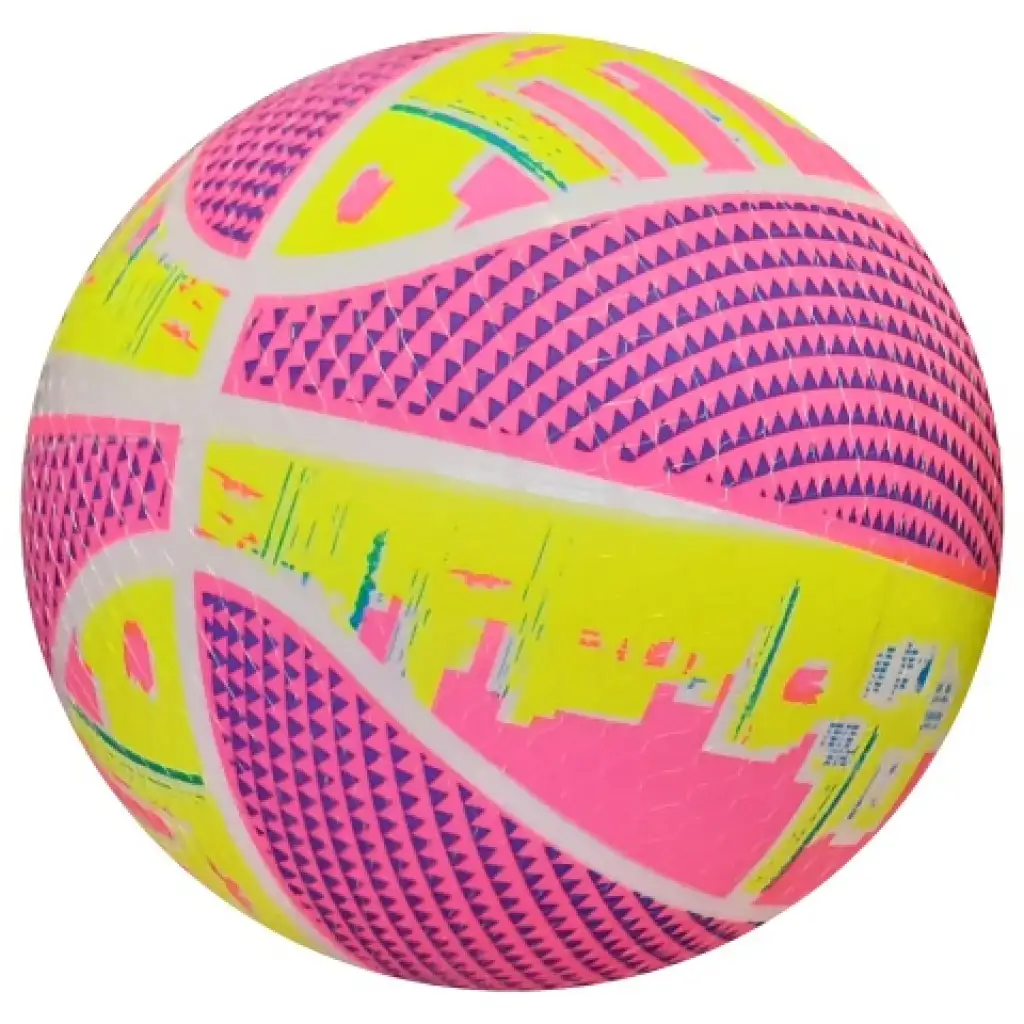 Neon kosárlabda mintás gumilabda 22cm-es több változatban kép 1