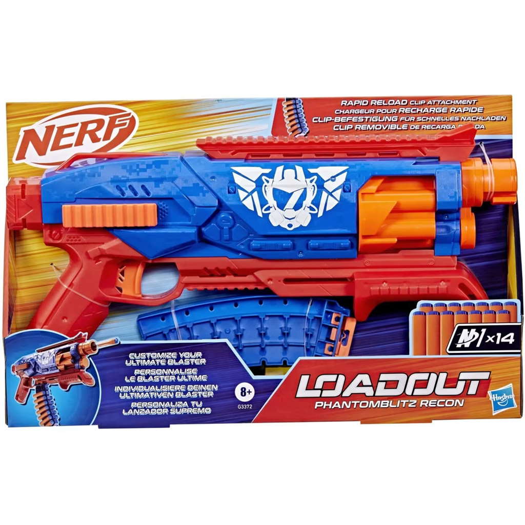 Nerf: Loadout Phantomblitz Recon szivacslövő fegyver - Hasbro kép 1