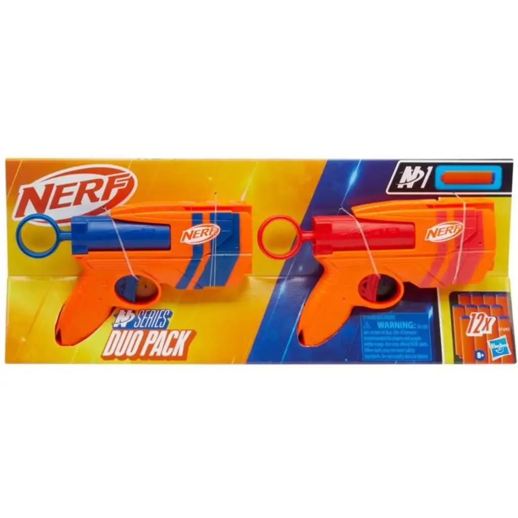 Nerf N Series Duo Pack szivacslövő fegyver páros szett - Hasbro kép 1