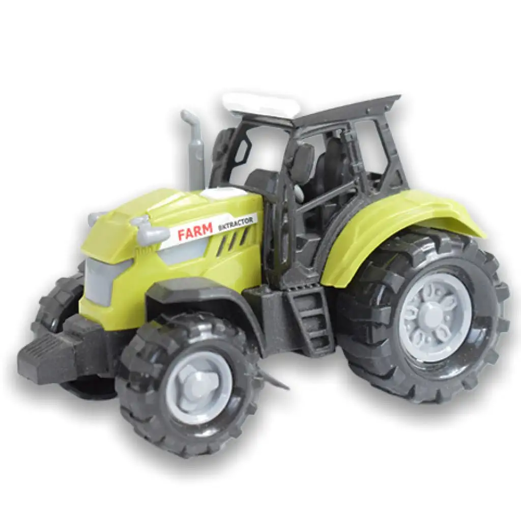 Farmer's Tale: Mezőgazdasági traktor fénnyel és hanggal 11cm kép 2
