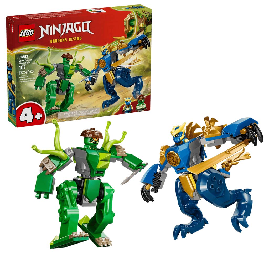 LEGO® Ninjago: Jay csatája sárkánypáncélban (71853) kép 1