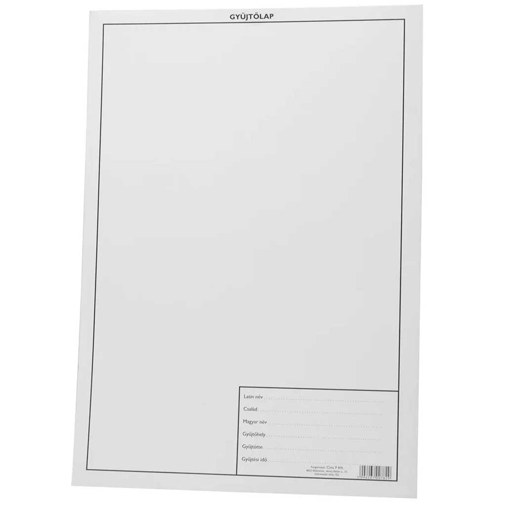 Növénygyűjtő pótlap A/4 10db/csomag kép 1