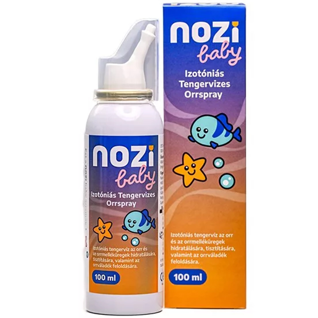 Nebulo: Nozi Baby izotóniás tengervizes orrspray 100ml kép 1