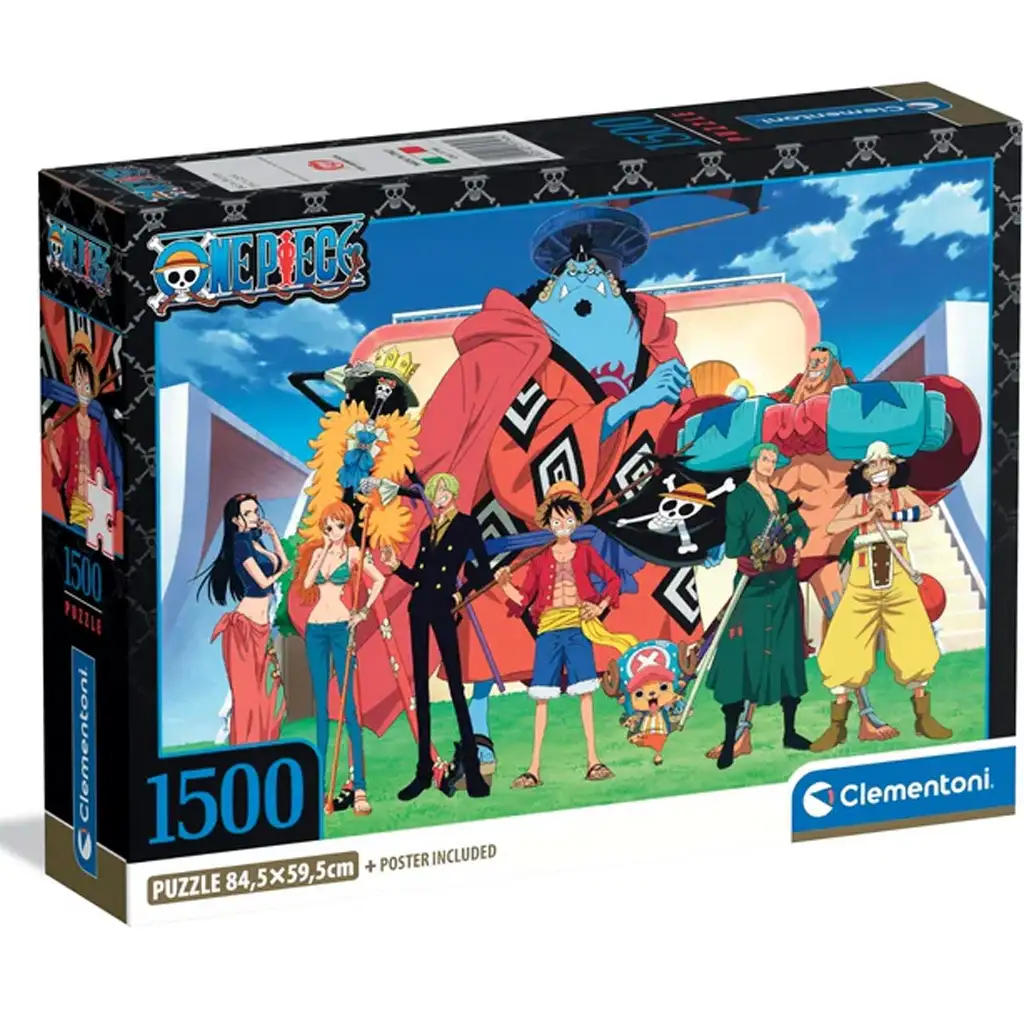 One Piece HQC 1500db-os compact puzzle - Clementoni kép 1