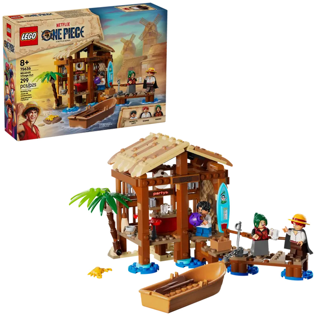LEGO® One Piece: Kunyhó Szélmalomfaluban (75636) kép 1
