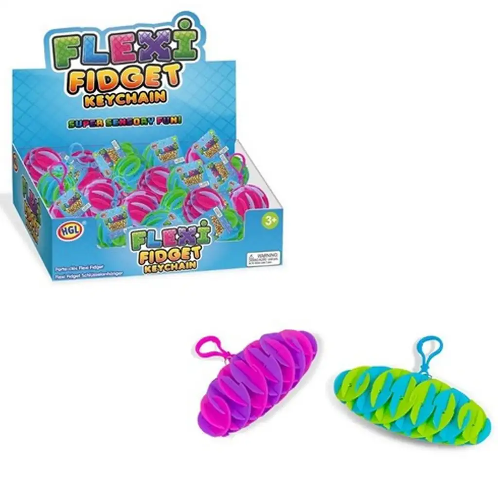 Flexi Fidget kulcstartó kétféle színben 1db kép 1