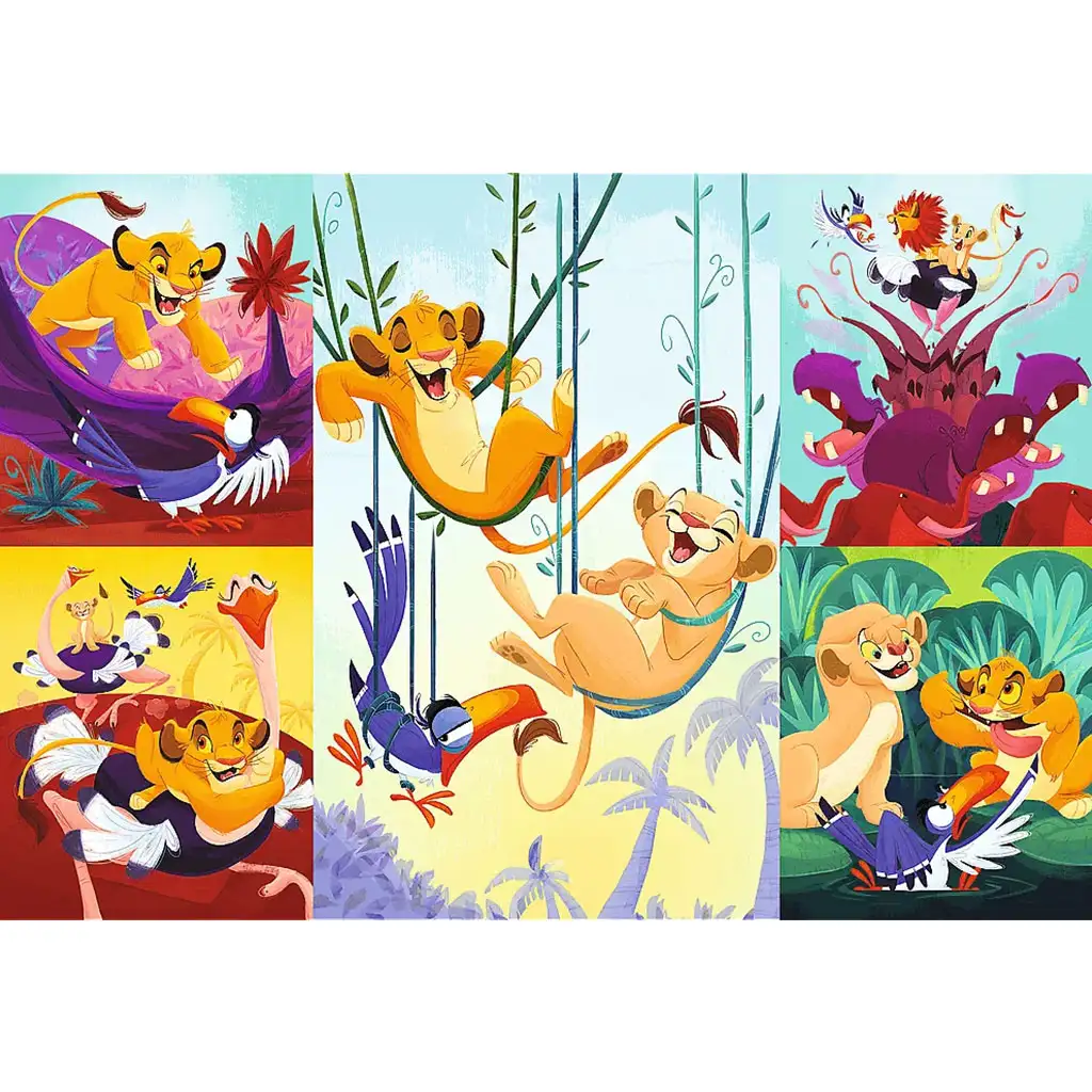 Disney: Oroszlánkirály 100db-os puzzle - Trefl kép 2