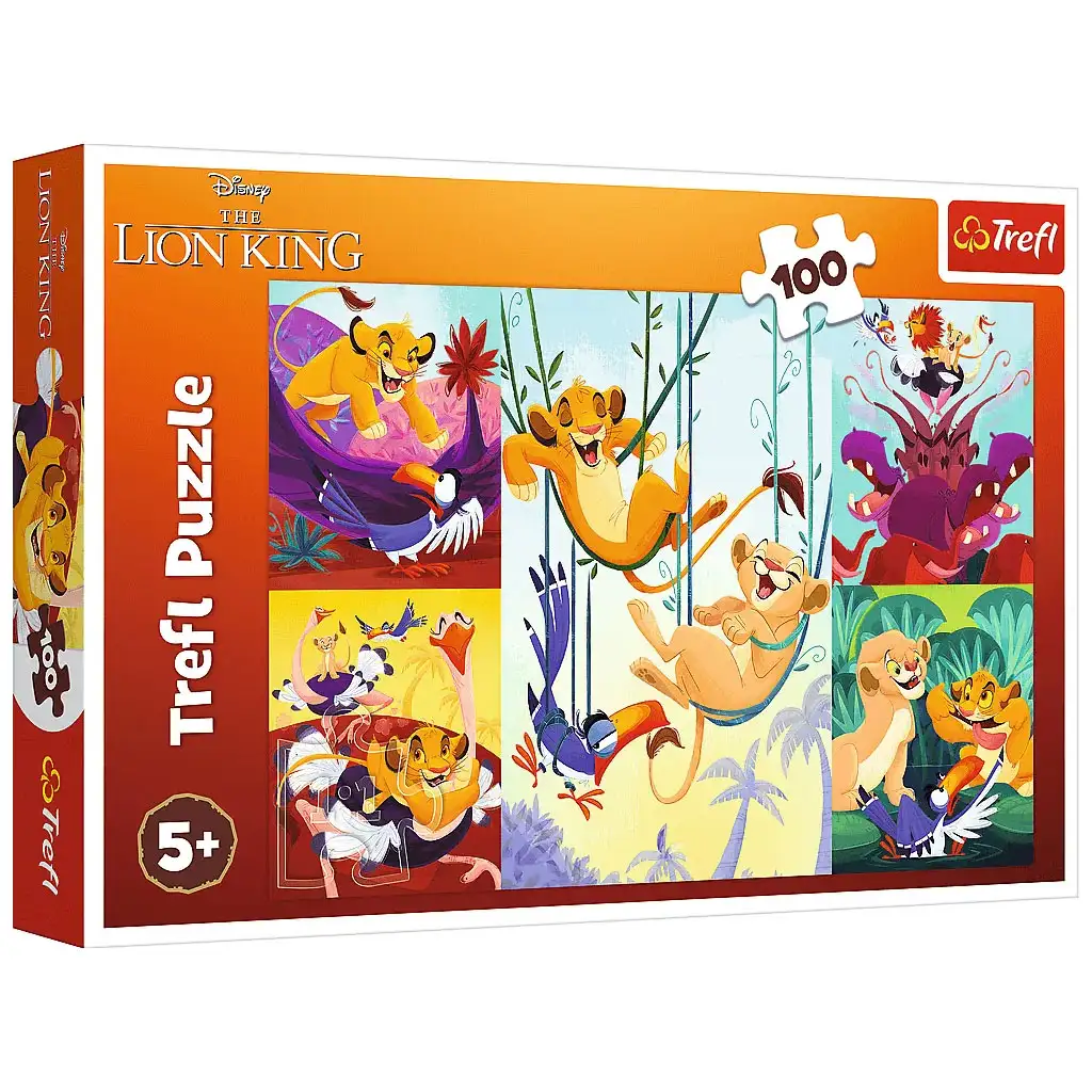 Disney: Oroszlánkirály 100db-os puzzle - Trefl kép 1