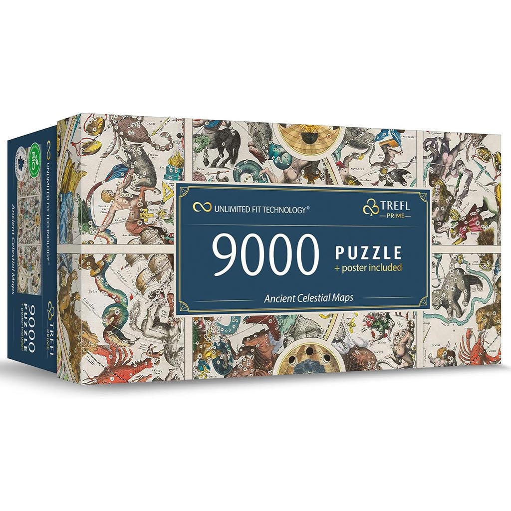 Ősi csillagászati térképek 9000db-os UFT puzzle - Trefl kép 1