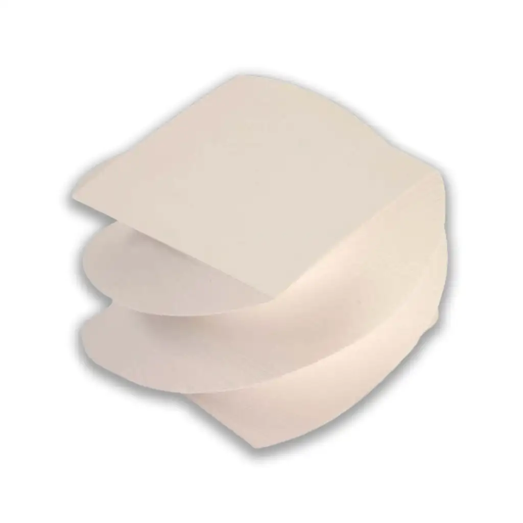 Fehér csavart jegyzettömb 8,5x8,5x6cm kép 1