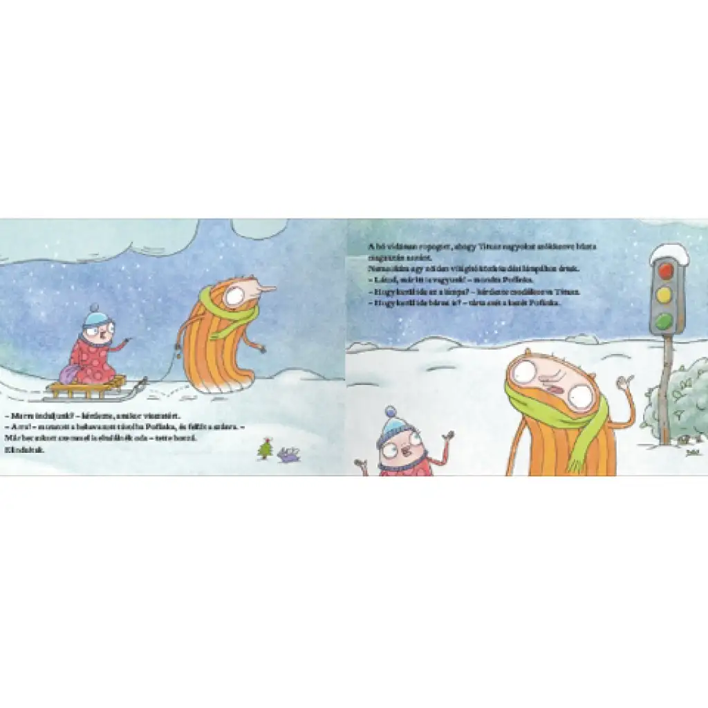 Pagony: Kuflik a hóban mesekönyv kép 2