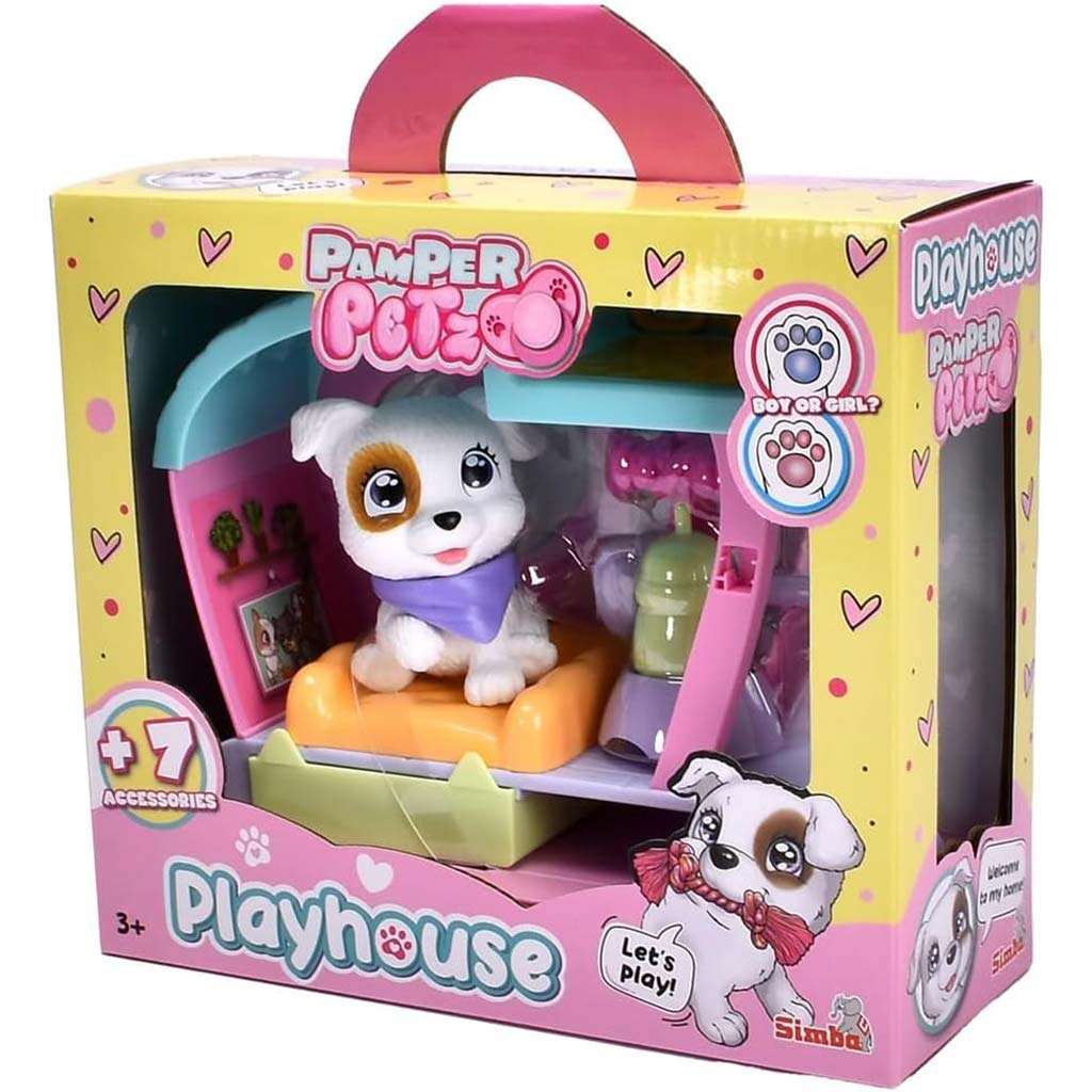 Pamper Petz: Mini játszóház kutyussal - Simba Toys kép 1