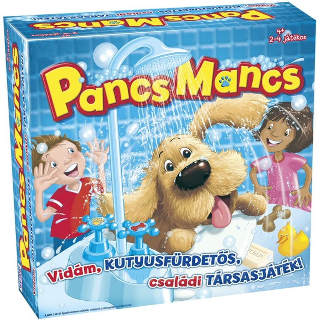 Pancs Mancs - vidám kutyusfürdetős családi társasjáték kép 1