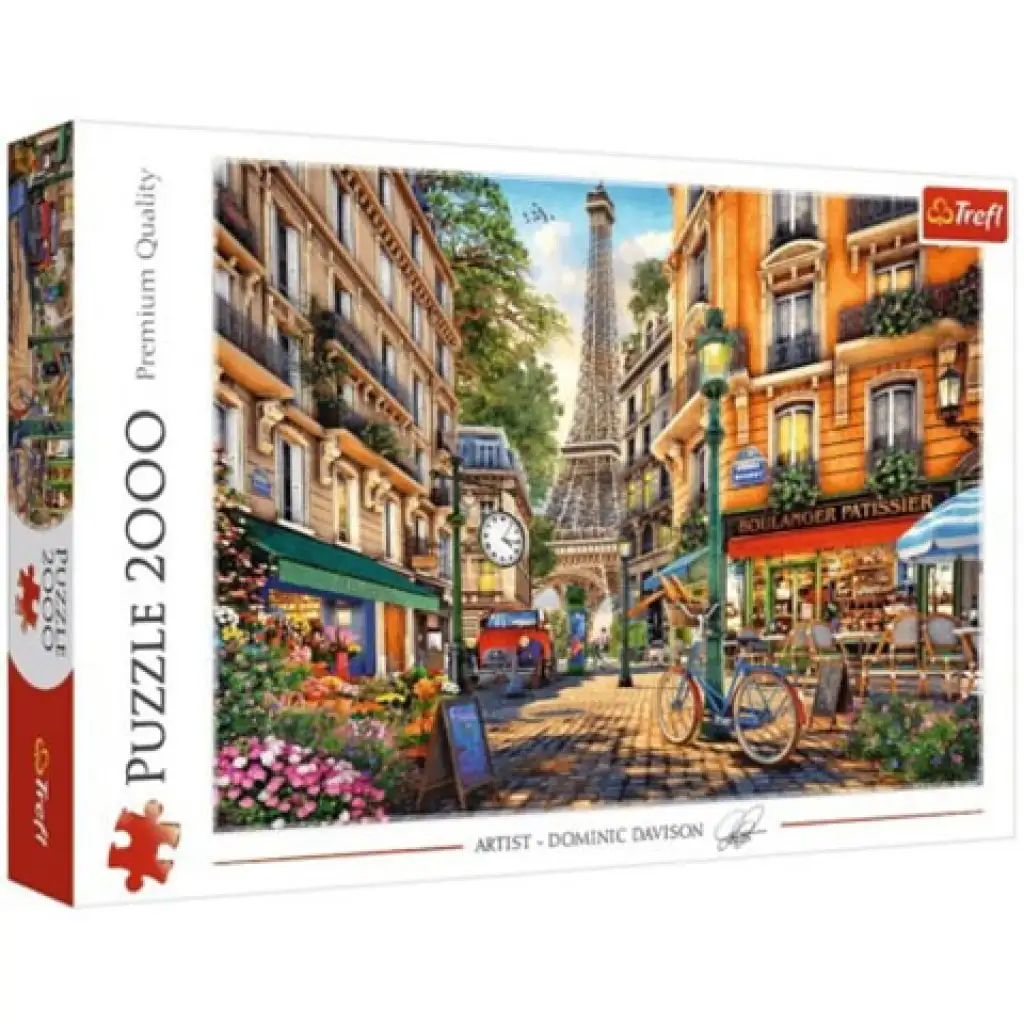 Délután Párizsban puzzle 2000db-os - Trefl kép 1