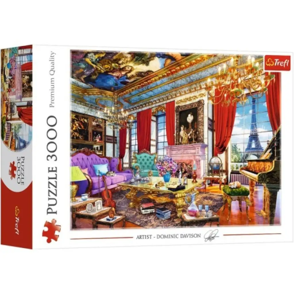 Párizs palota 3000db-os puzzle - Trefl kép 1