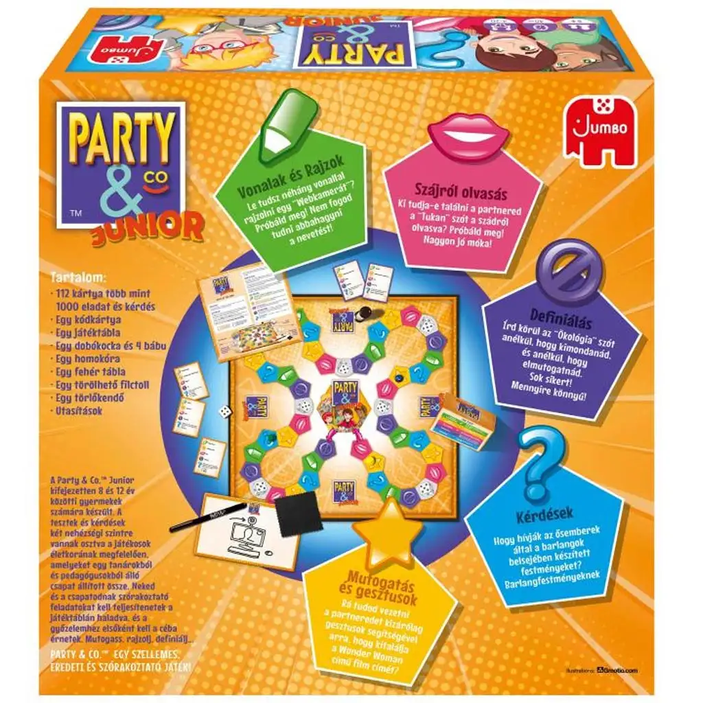 Party&CO Junior társasjáték - Jumbo kép 2
