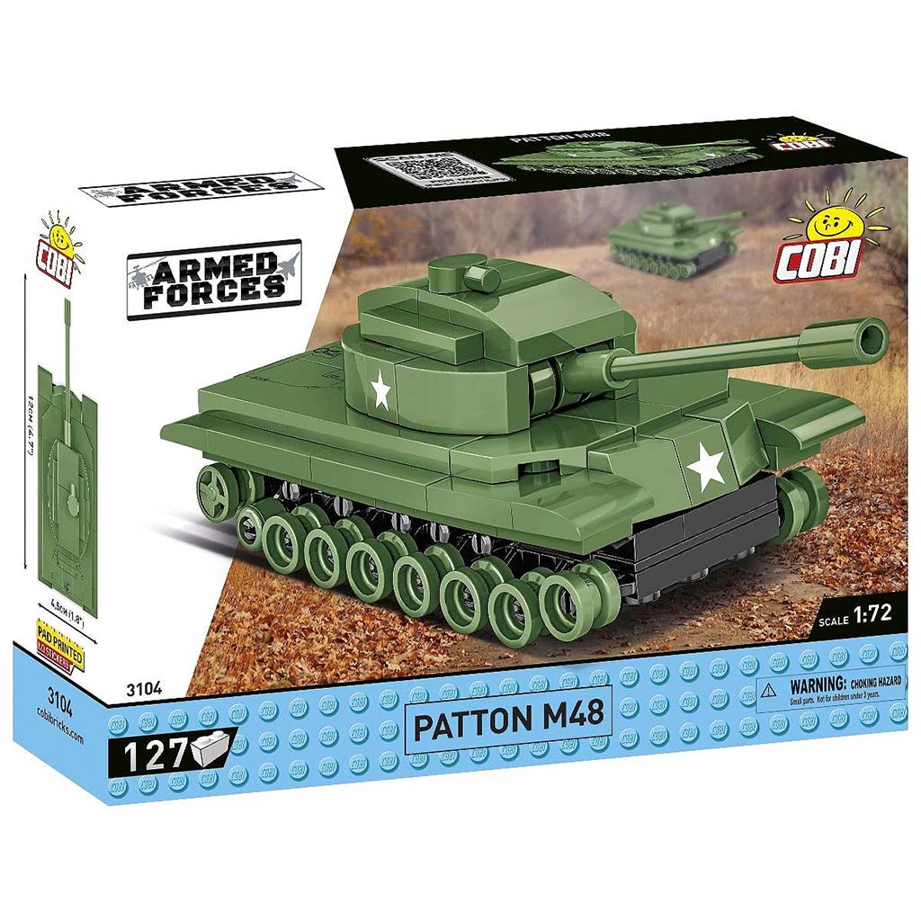 COBI: Patton M48 tank építőjáték (3104) kép 1