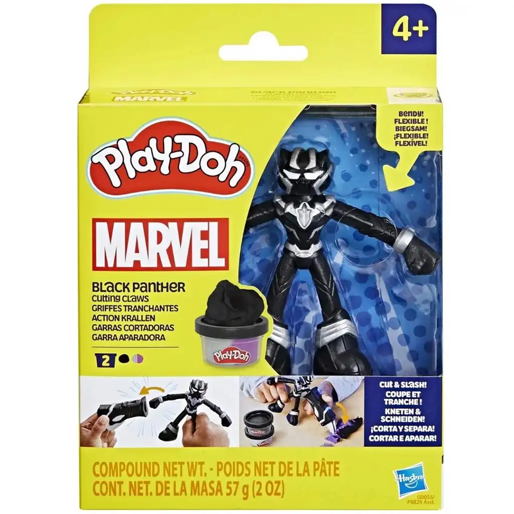 Play-Doh: Marvel Fekete Párduc játékszett - Hasbro kép 1